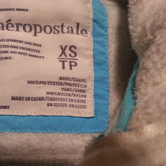 Aeropostale Fleece Jacket XS‎ - Picture 3 of 6